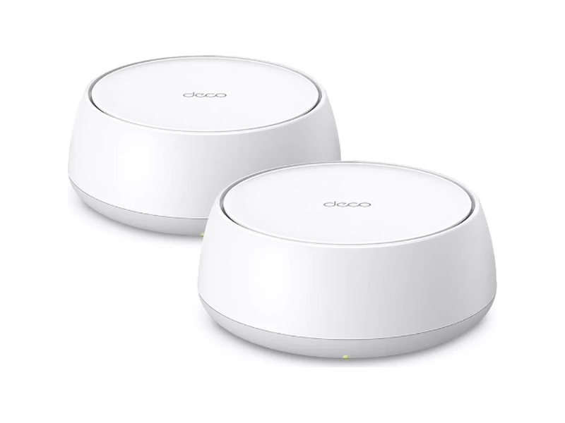 Dois aparelhos do sistema mesh TP-Link Deco